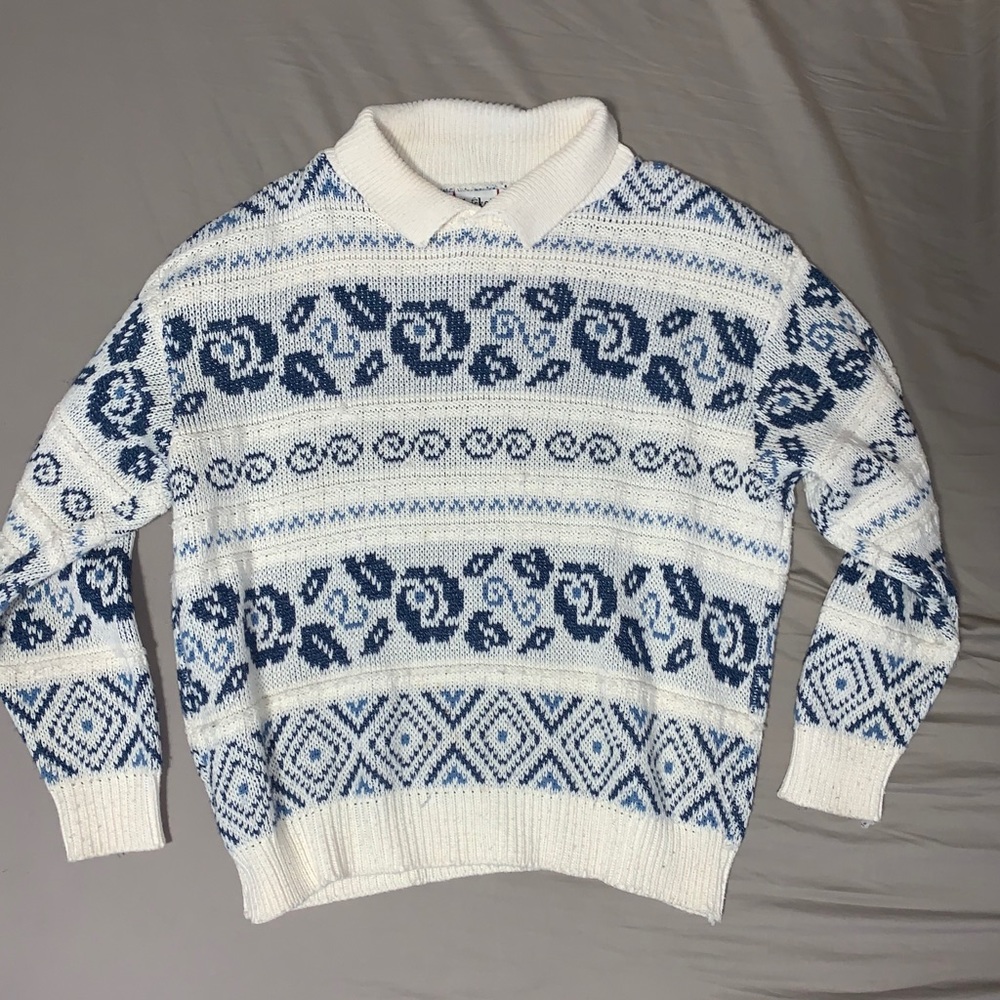 Collared sweater